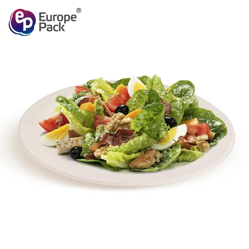 Wholesale high quality biodegradable corn starch 9 inch plastic plate for food