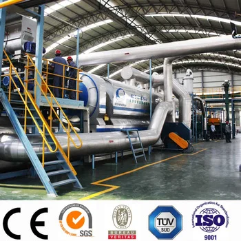 Industrial Continuous Waste Plastic Pyrolysis to Fuel Equipment