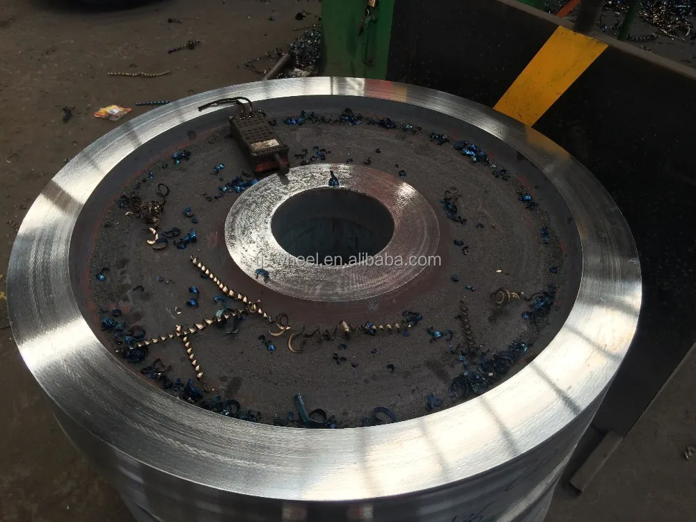 High quality solid forging and rolling AAR Wheel metro anti-noise monoblock railway train wheels