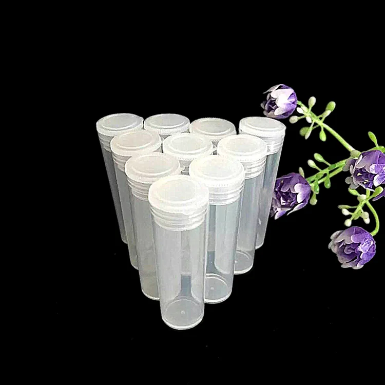 PP  Plastic Transparent Pipe  Powder transparent tube  Made in China 8g 10g medicine management