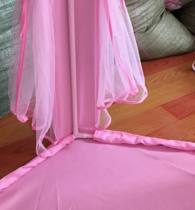 Play Tent Portable Foldable PrinceTent Children Party Roof to Castle Cubby House Kids Gifts Baby Playpens Toys