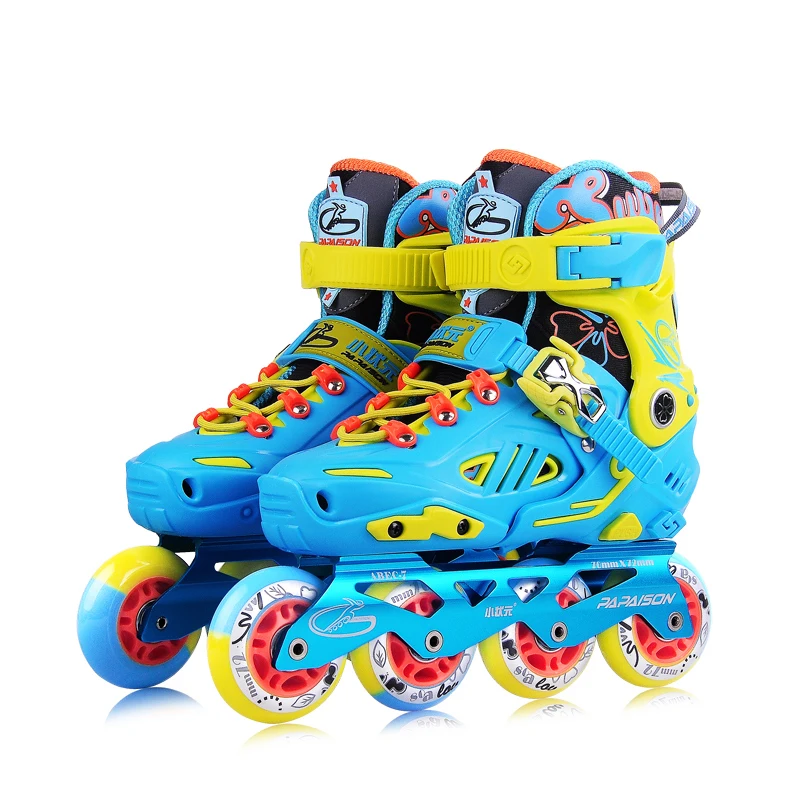 High quality rubber 4 wheels detachable club roller inline skates