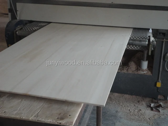 Отбеленная Высококачественная древесная доска павловнии