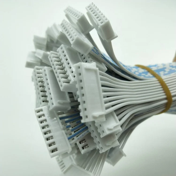
factory XH connector 8 12pin Flat Ribbon Cable 2468 Wiring Harness Cable Assembly 