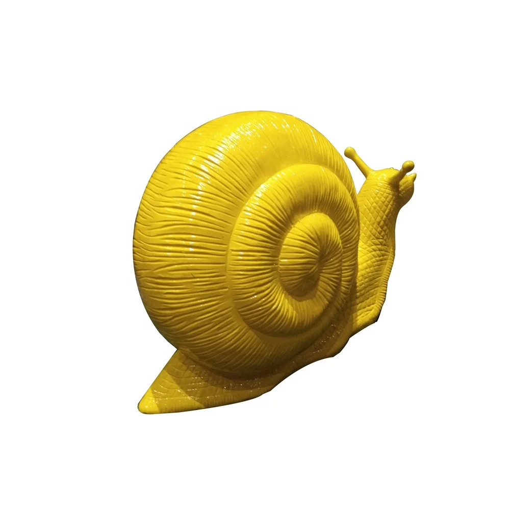 
Shopping Mall Decorative Props Fiberglass Giant Snail 