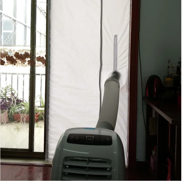 
Airlock Door Seal for Mobile Air Conditioner Units and Soft Cloth Sealing Baffle Door Seal With Magnetic Stripe 