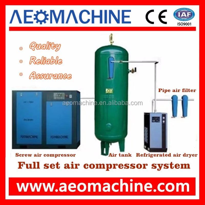 Профессиональный приемник воздуха с емкостью для сжатого воздуха 4000 л 13 бар