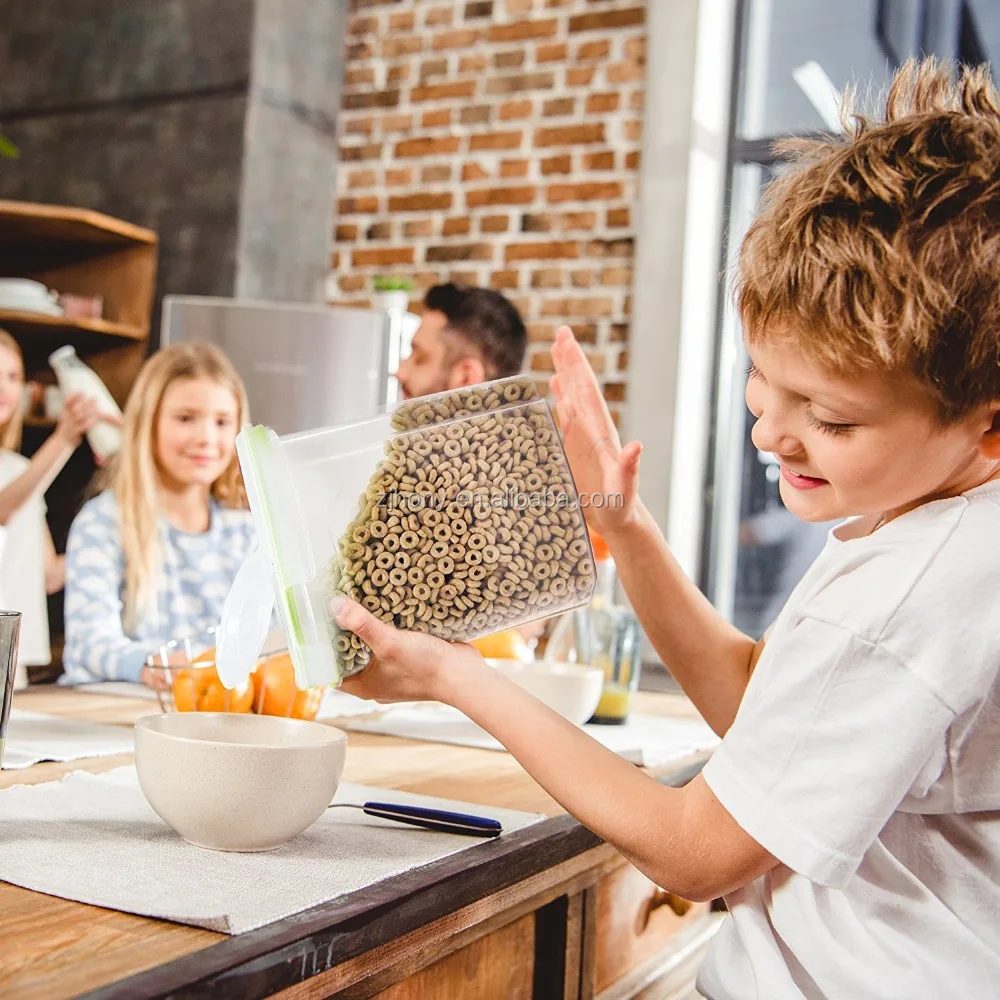 Cereal Container Airtight Watertight - Cereal Dispenser Storage Keeper 16.9 Cup 135.5oz - 2 Pack