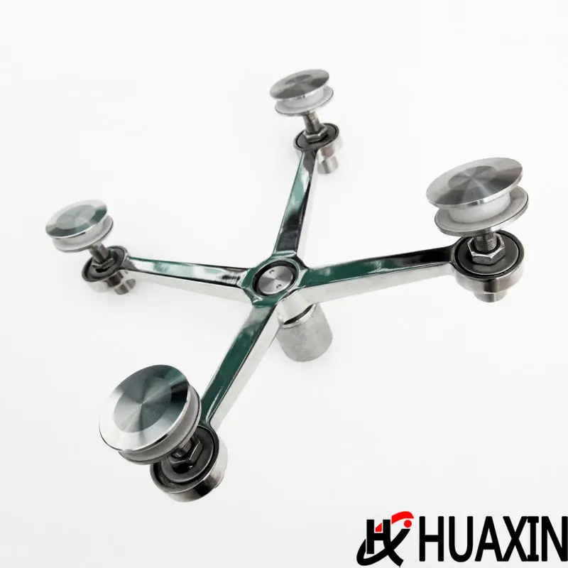 Top Quality Stainless Steel 304/316 Glass Spider Fittings Clamp Manufacturer