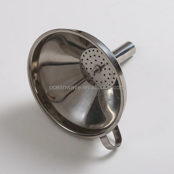 
Quality Stainless steel or silicone coffee bean funnel for cooking gadgets and tools 