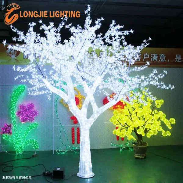 Hot sale stage decoration material luminous tree