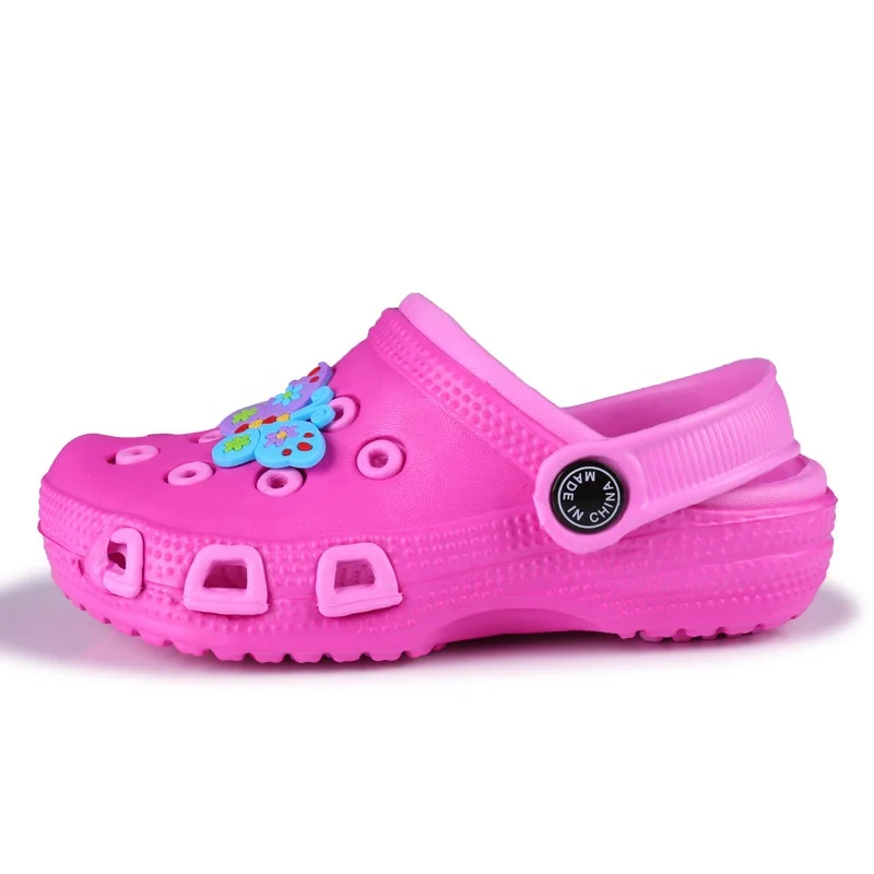 CL8012 new model breathable boys girls beach sandal kids Clogs children clog with cartoon charms