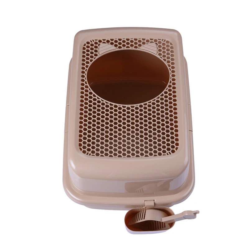 Hot sale on Alibaba plastic cat toilet litter tray