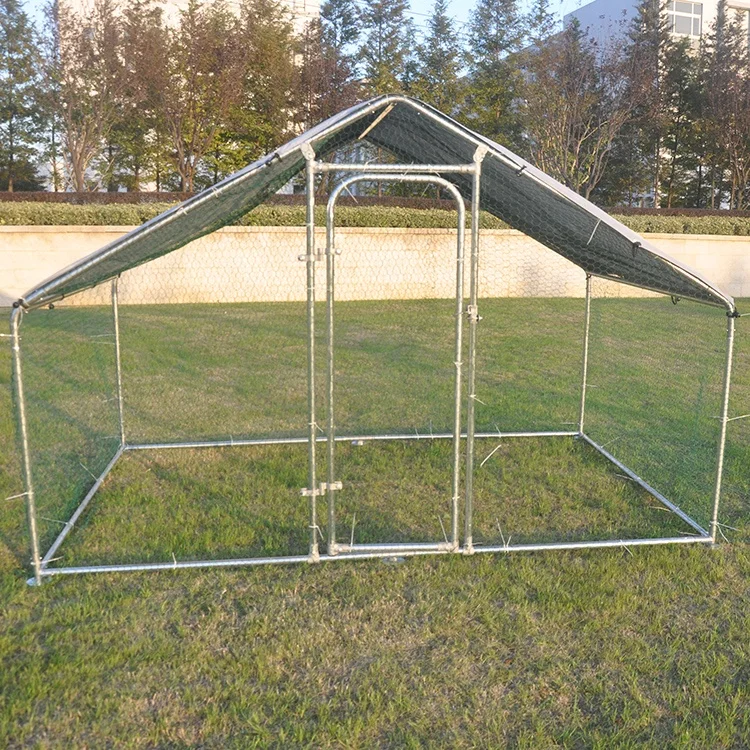 Custom Classics Backyard Mobile Walk  Steel Structure Metal Pet Chicken Run House