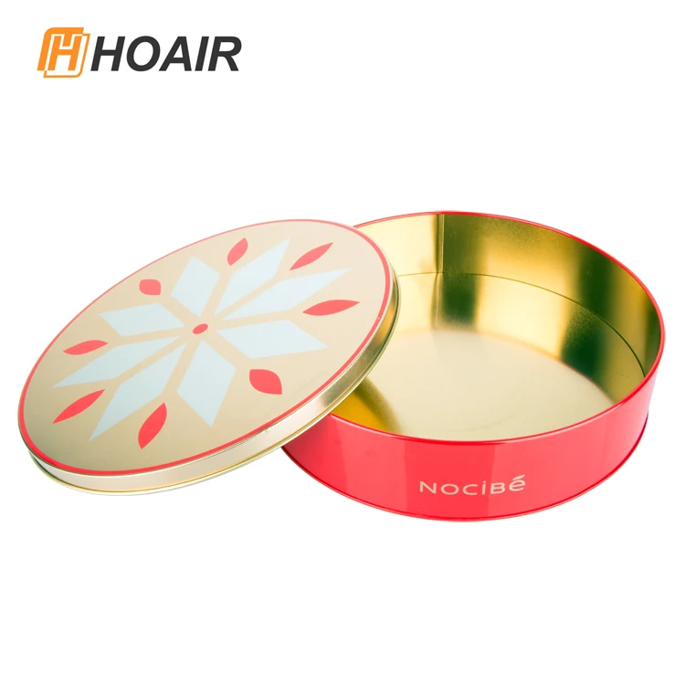 Empty High Quality Custom Tin Cans Metal Tin Can for Candle Tin Box Gold Cosmetic Food PVC Mirror Cookie Tinplate AI or PDF