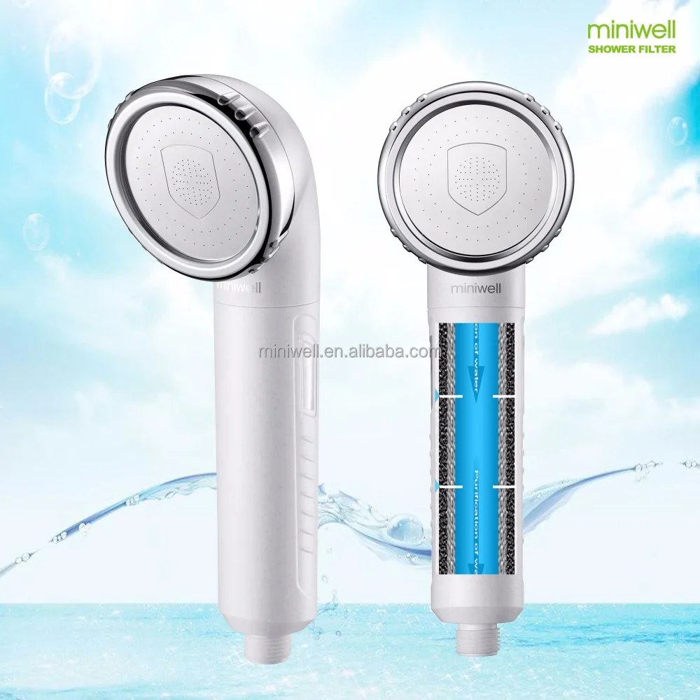 
Shower Water Filter 8,000 Gallons, Filtered over 99% Chlorine, Impurities & Unpleasant Odors - Care Baby, Skin 