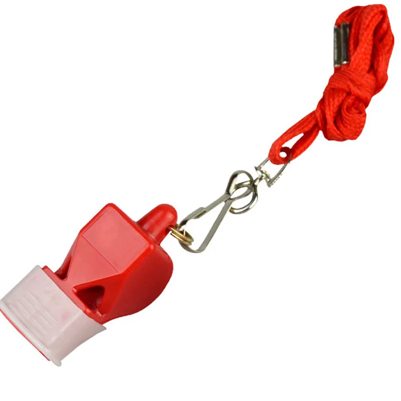 NEW Design Survival Whistle with Lanyard whistle  for Outdoor sport