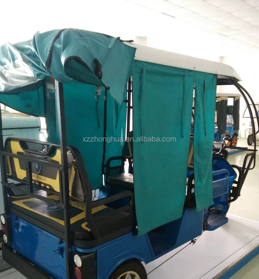 48V 800W S-014 Electric Passenger Rickshaw for indian market passenger tricycle
