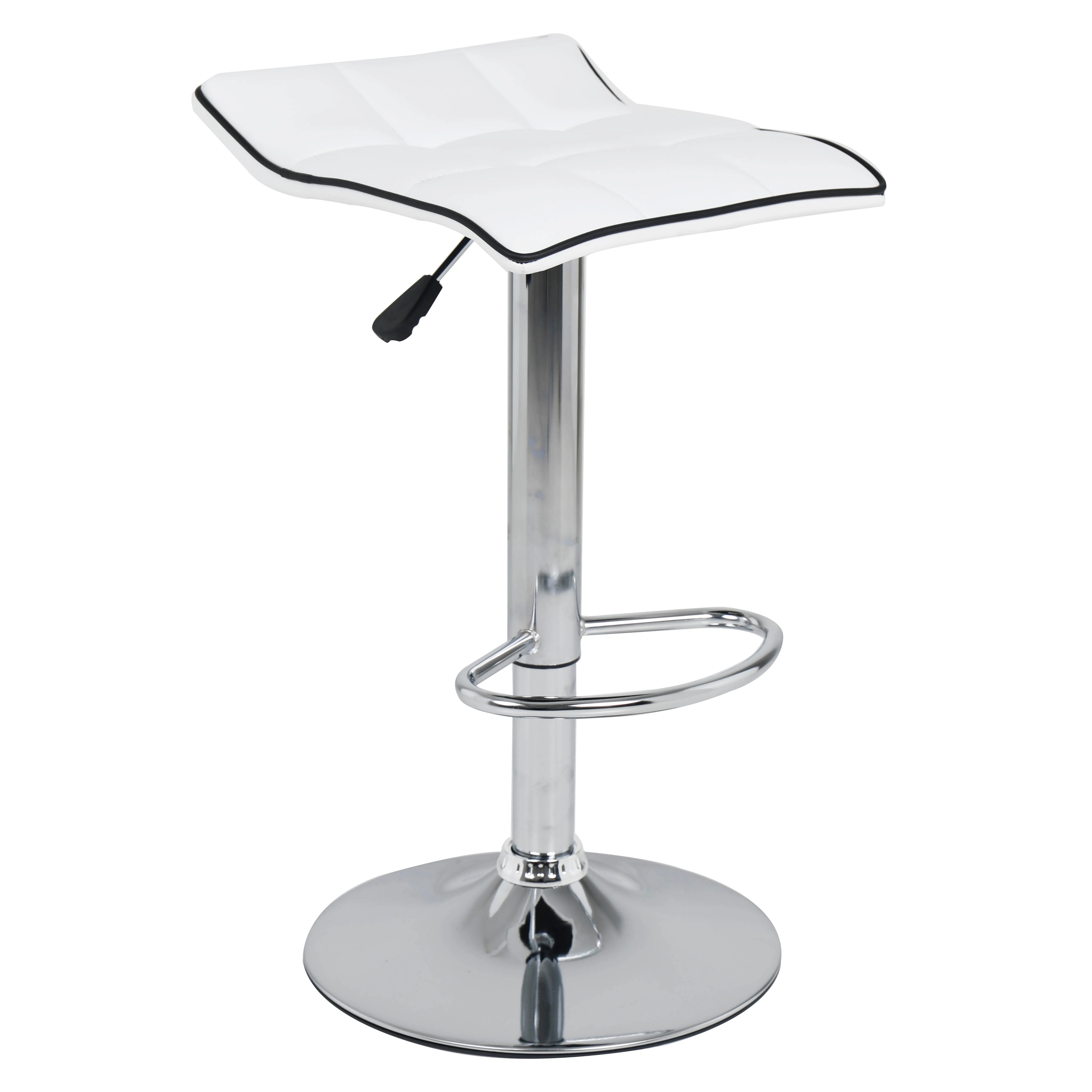 ebay ukfr competitive price pu  bar chair chromed  base  bar  stool