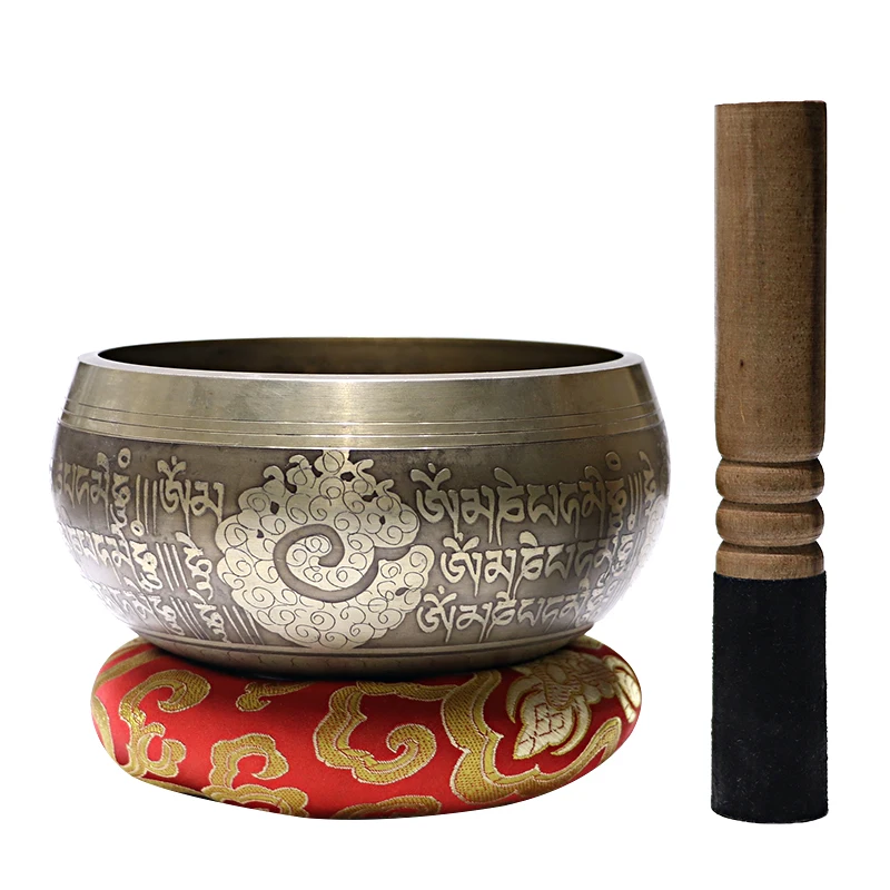 
The Buddhism meditation yoga Buddhist sound therapy singing bowl 