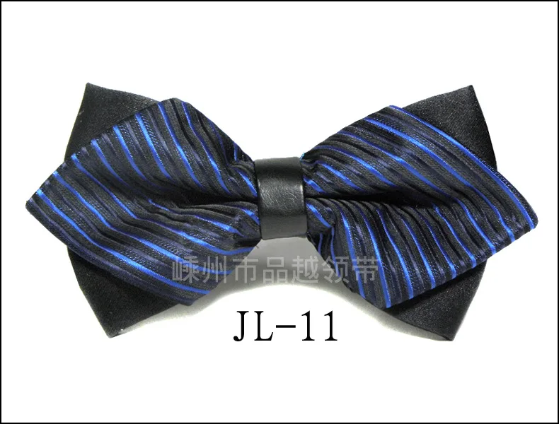 
Factory Wholesales custom men silk official bow tie satin 