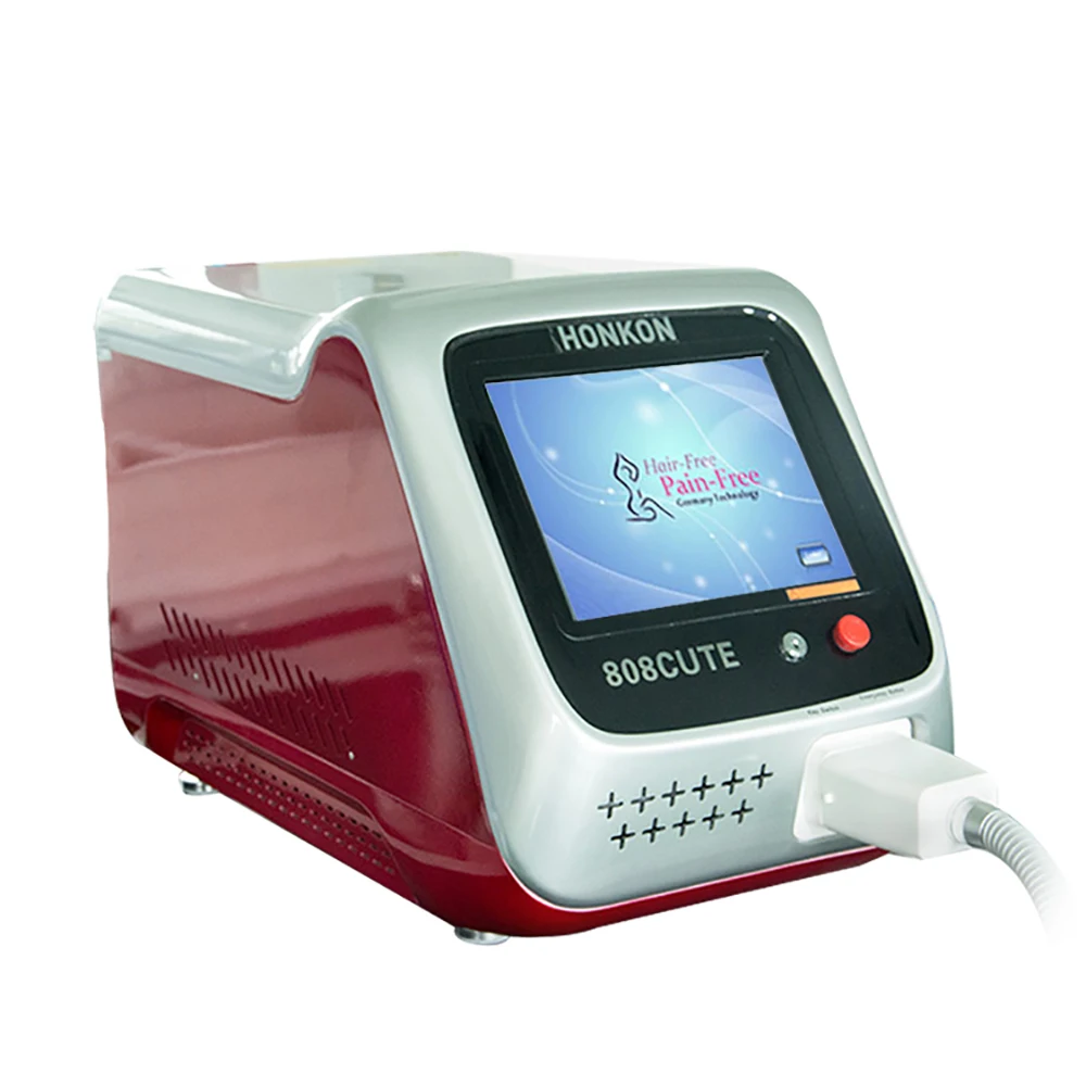Best quality Lowest Price Salon Equipment Portable 808nm Diode Laser Hair Removal Machine for spa