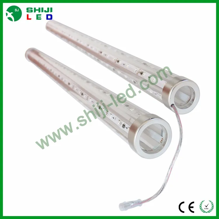 Programmable rgb led pixel light bar 1903 for bumper car 360 degree lighting tube dc12v 5v