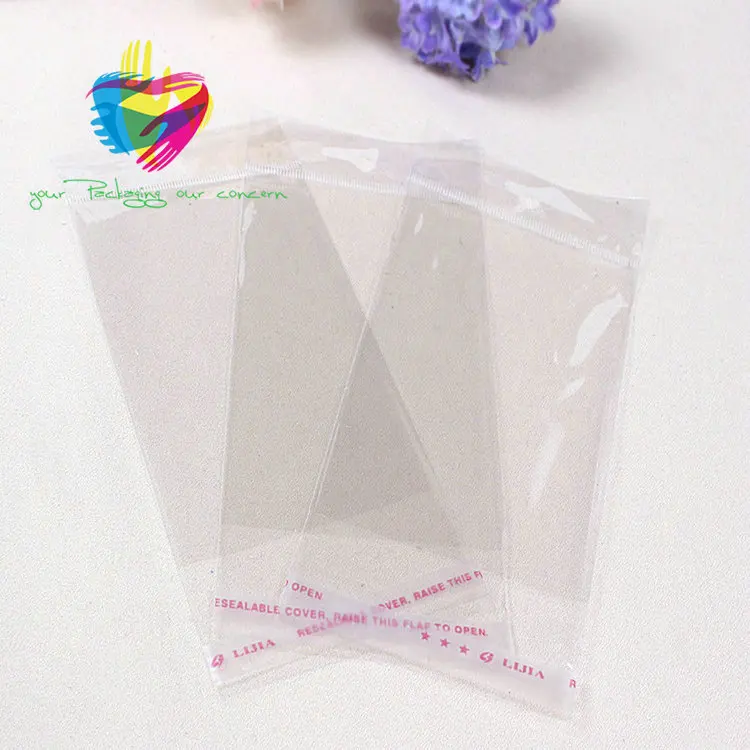 
Top quality opp resealable comic book plastic bag clear self adhesive plastic opp bag 