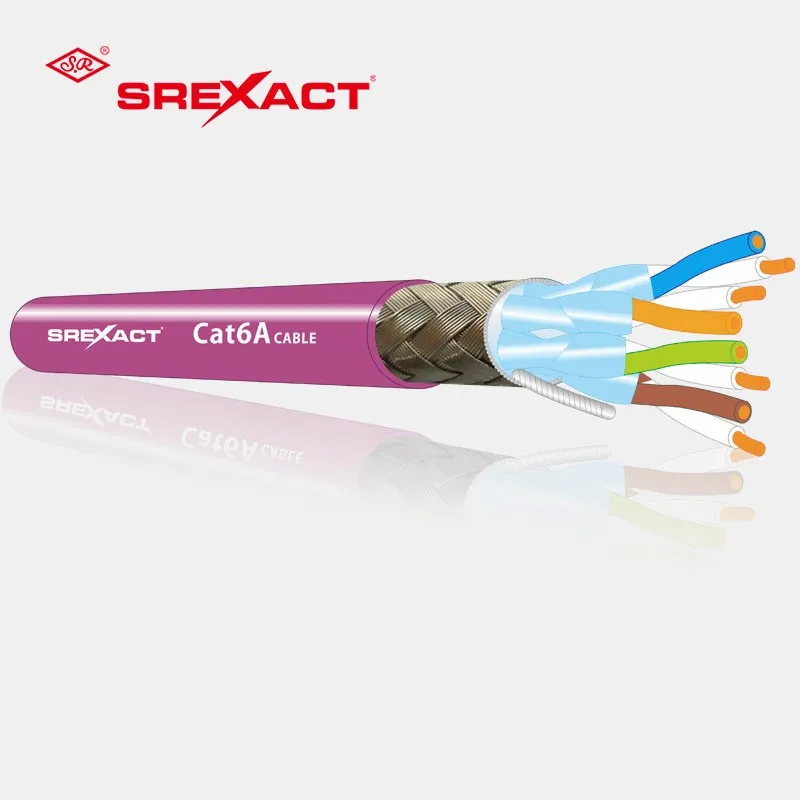 23awg cat6a network cable patch cord cable