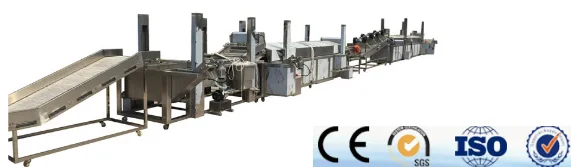 
Multifunction continuous fryer/frying machine fried production line for meat, beef, mutton, peanut 