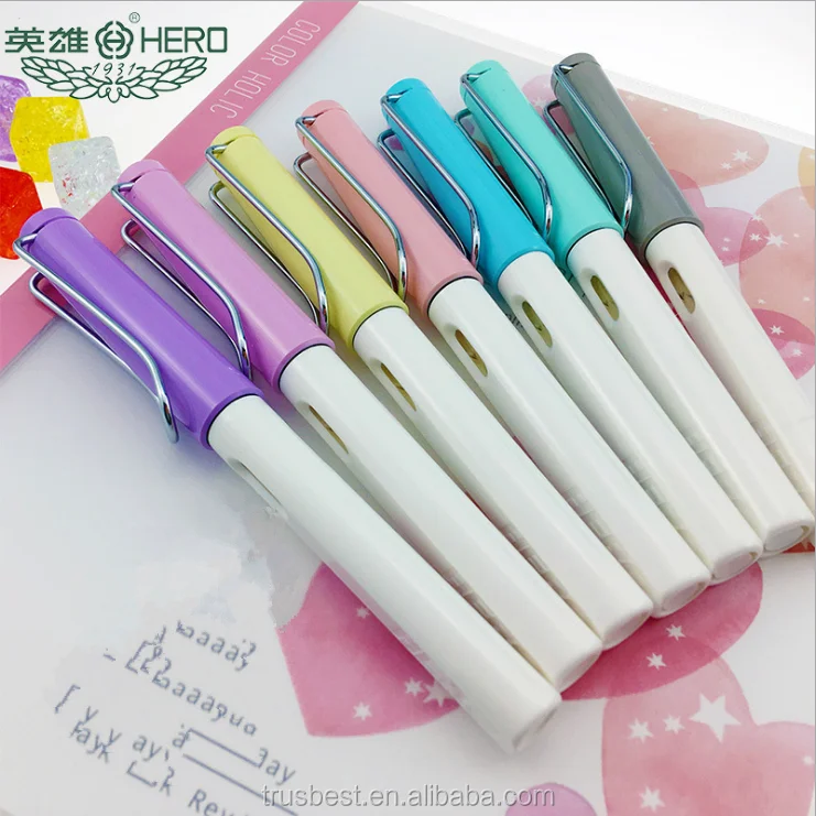 Promotional items for Office and Business Gift pen ,359A fashion colorful Hero Fountain Pen