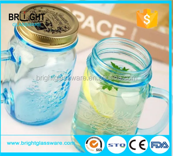 Оптовая продажа, тисненый логотип, квадратная стеклянная банка, каменная ручка, бутылка с крышками и соломинкой