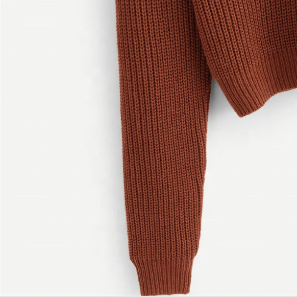 
Turtleneck Raglan Sleeve Jumper Fall Winter Tops For Womens Knitted Sweater 