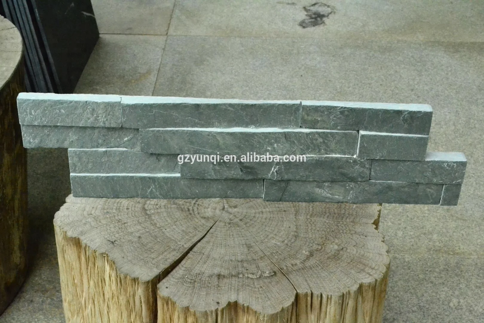 House decorative exterior wall covering panels culture stone rusty slate stone