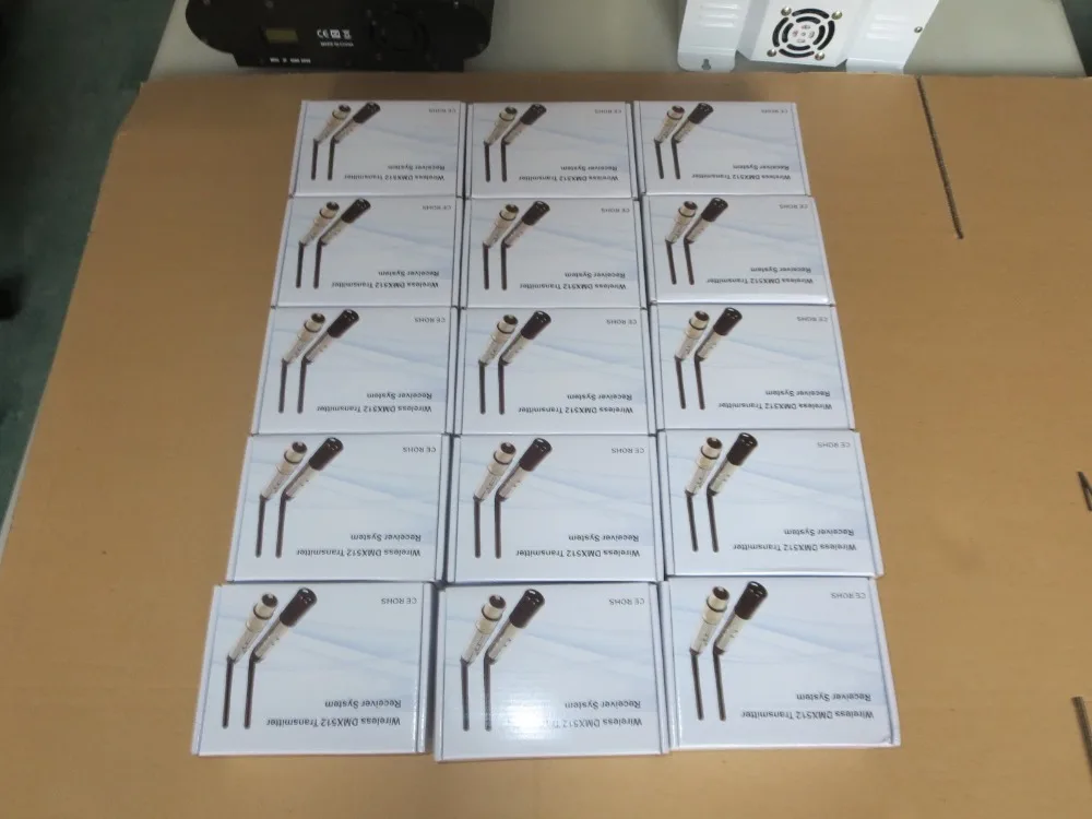 DMX512 Light Controller Wireless Transmitter And Receiver DJ Stage Lighting Dimmer Console