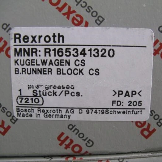 3D принтер линейный слайдер R165341320 Rexroth бегунок блок шариковый подшипник