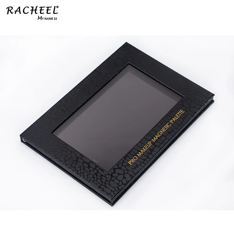 RACHEEL Accept OEM Large Size Empty Magnetic Makeup Eyeshadow Blush Lips Gloss Palette Eye Shadow Makeup Tool Powder 1000pcs Dry