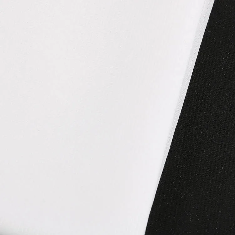 Double Sided Warp Knitting Fusible Fleece Interlining For Garment