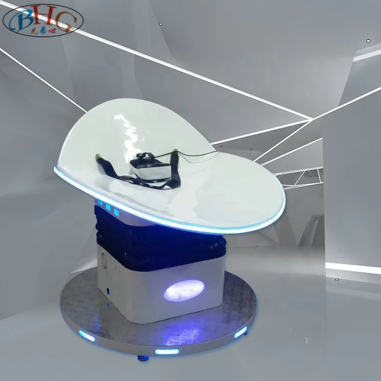 coin operated 9d dynamic cinema with 1 seat vr sliding simulator Indoor Playground Equipment with skiing games