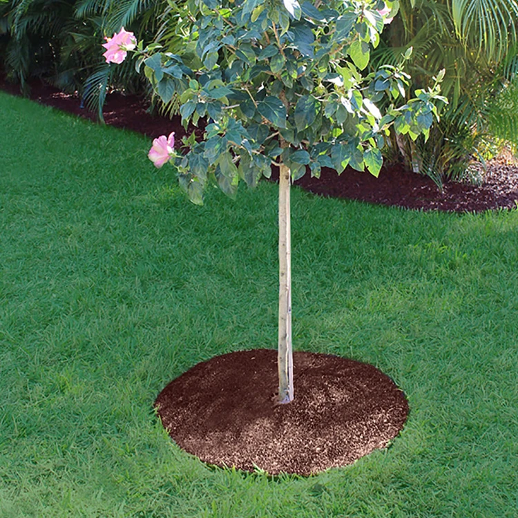 
Molded Round Rubber Mulch Tree Ring 