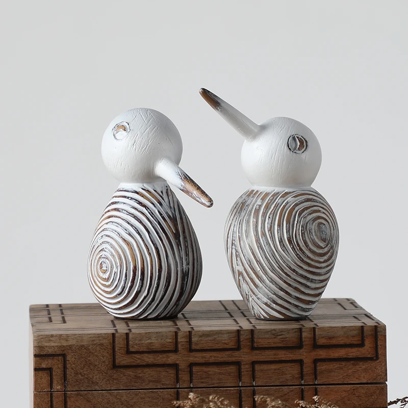 New Product Craft Supply Stores Bird Ornaments Craft Duck Sculpture Bird