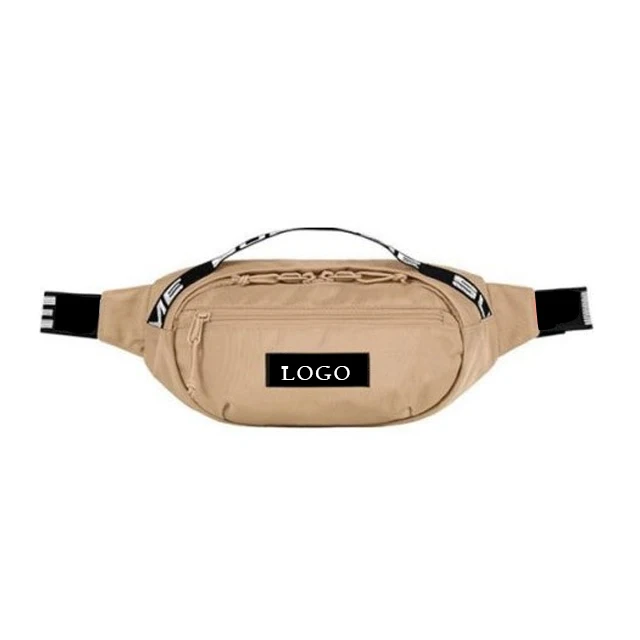 Custom Outdoor Brand Polyester Bum Bag Nylon Men Custom Fanny Pack Waist Bag