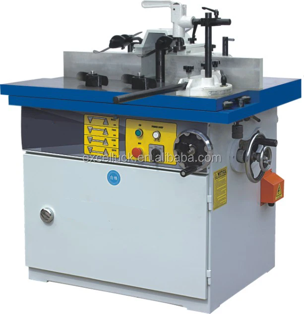 Hot sale spindle moulder woodworking machine with sliding table and tilting angle spindle