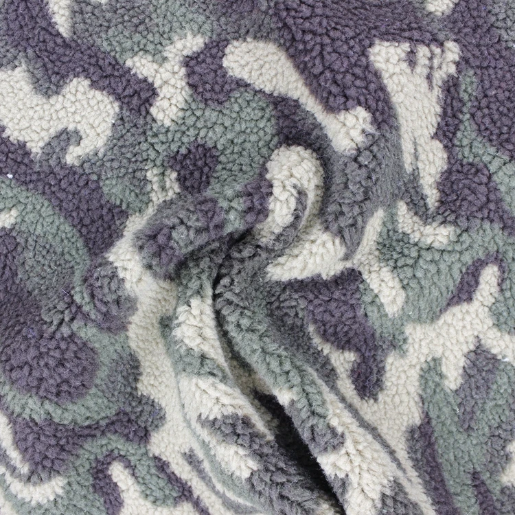 
Alibaba china printed wholesale sherpa fleece fabric for sofa 