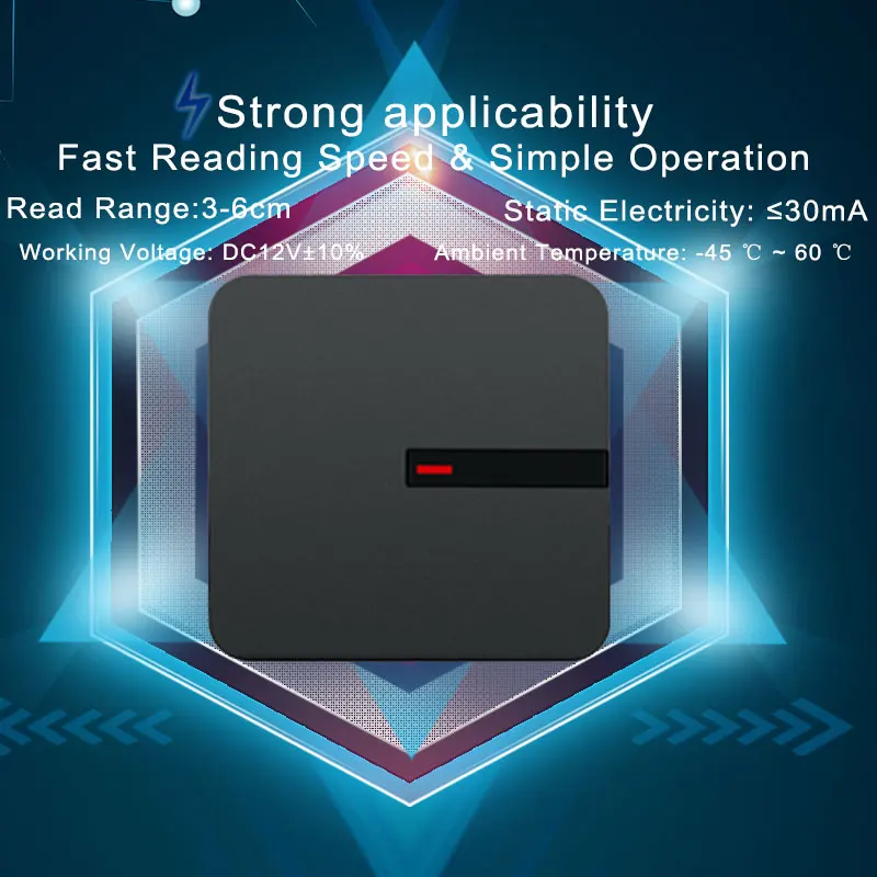 Eseye RFID Reader 125Khz Long Range Access Control Card Reader