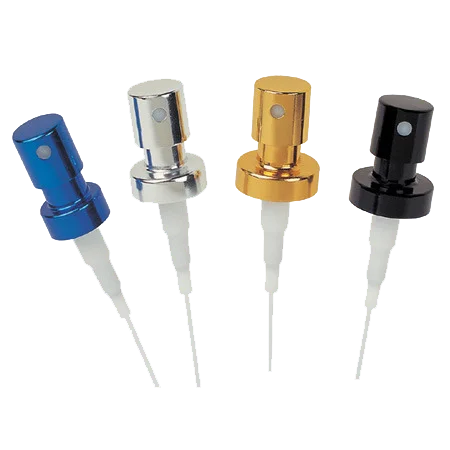 15mm Aluminum perfume crimp pump with water sprayer atomizer