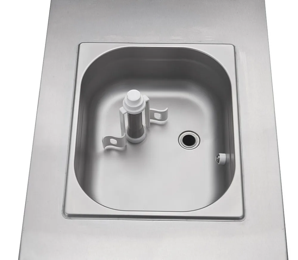 Pasmo S111F table top cheap mini hand crank ice cream maker