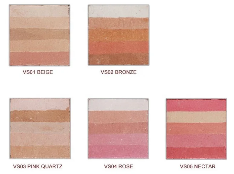 PARTYQUEEN Best Selling Baked Blush Shimmer Brick Compact Bronzer Highlight