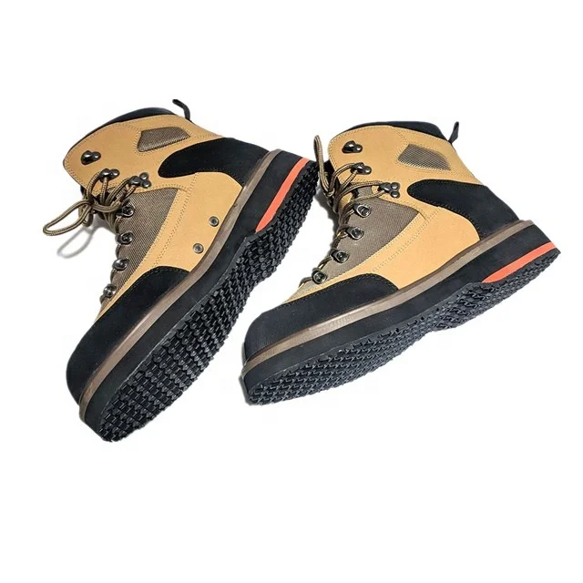 Waterproof Fly Fishing Wading Boots with Rubber Sole from China