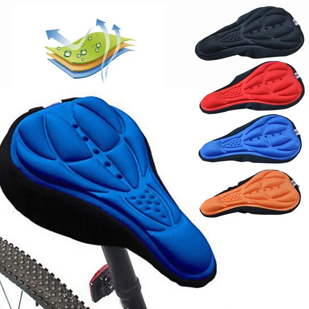 Bicycle Bike Saddle Cover Outdoor Mountain MTB Bicycle Saddle Seat Cover Pad Cushion Foam Bike Accessories Parts